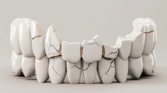 セラミックの歯の寿命のイメージ