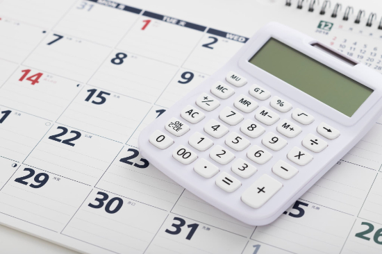 治療期間と費用のイメージ