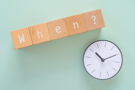 抜歯をするタイミングのイメージ