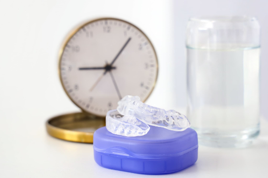 マウスピースの装着時間を守るイメージ